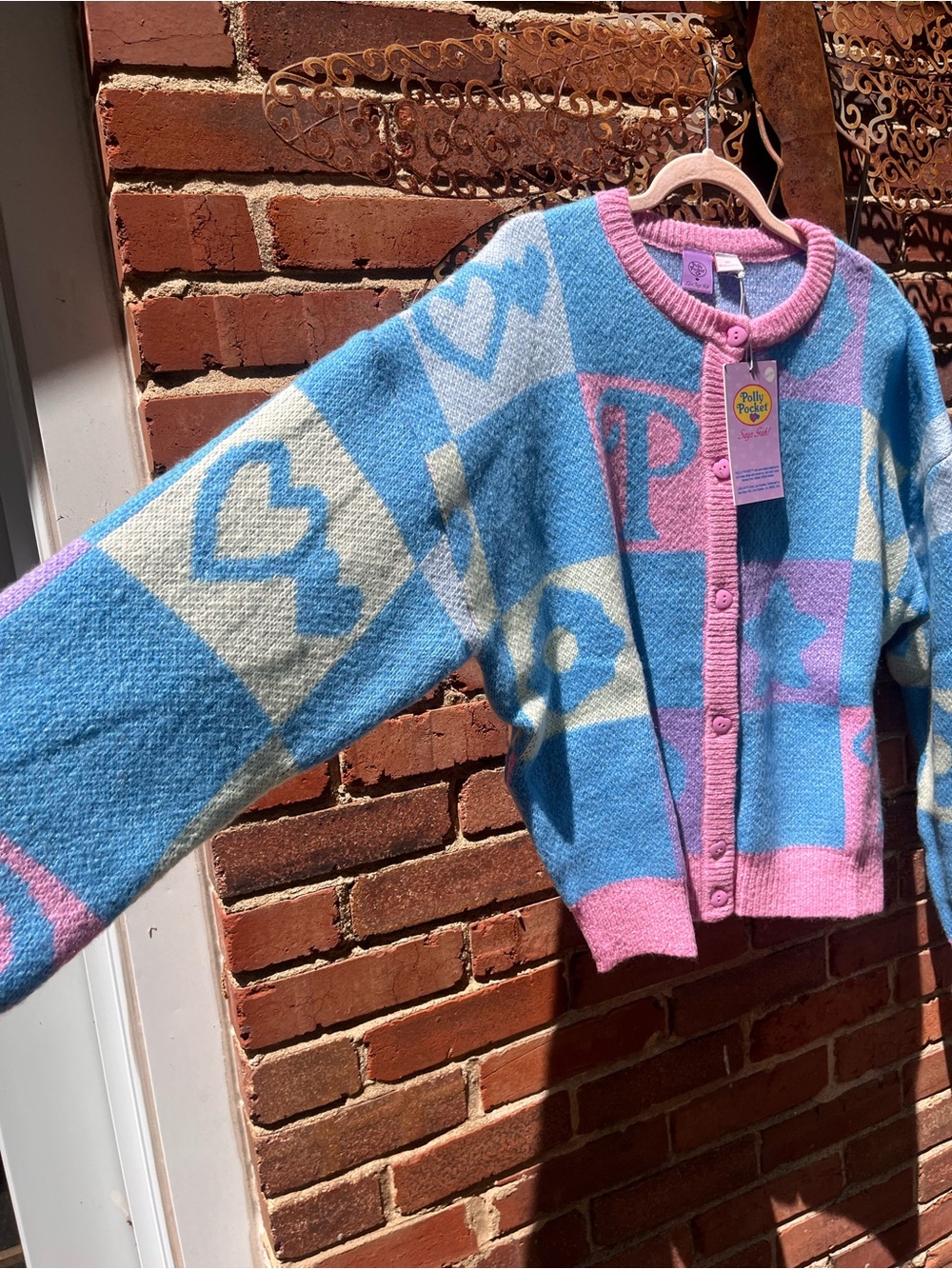 Lisa Says Gah Polly Pocket Lauda Cardigan NWT - Picture 5 of 7